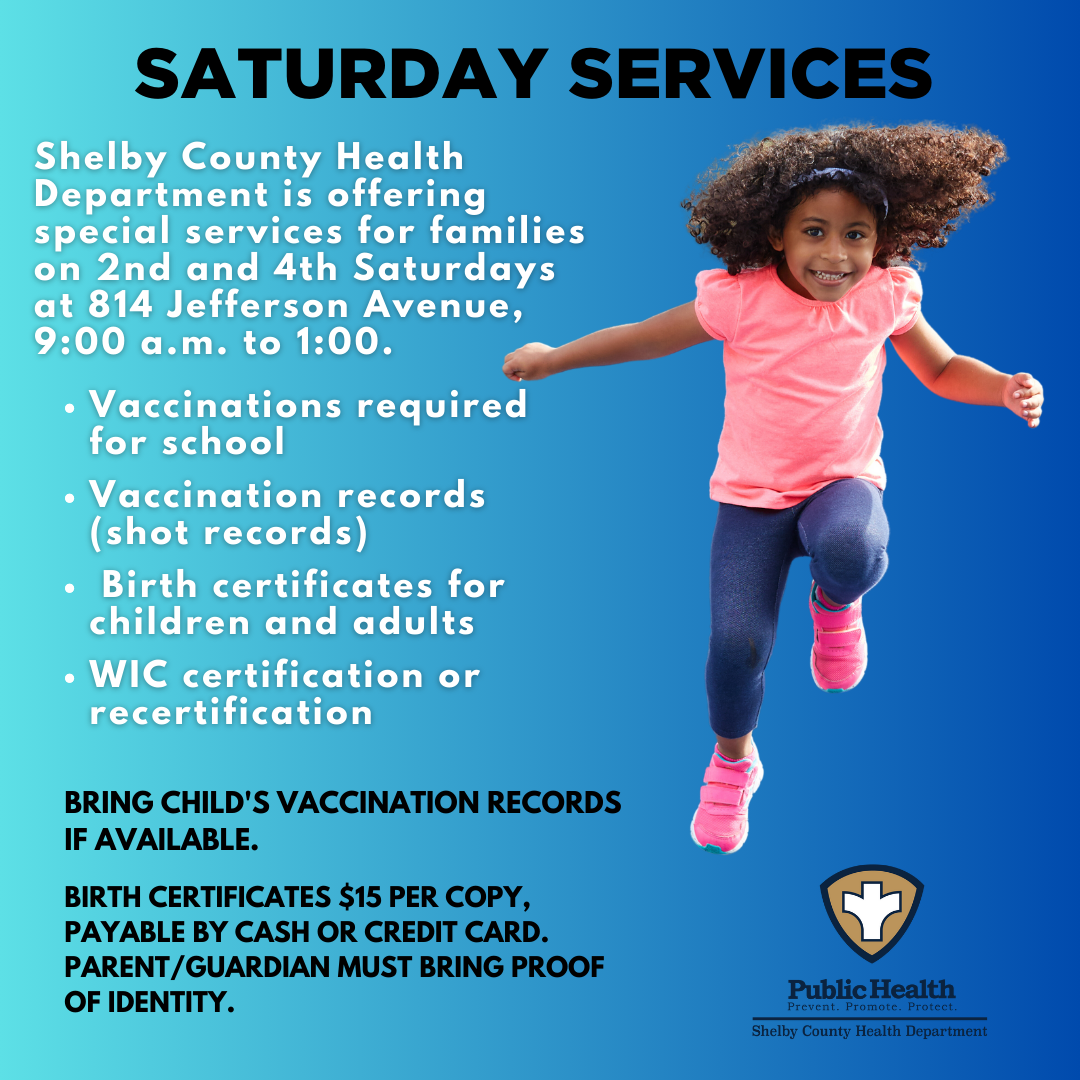 Saturday Services